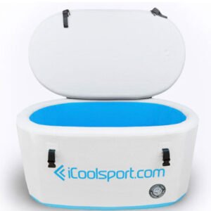 IceOne portable ice bath in Hong Kong living room