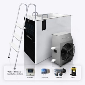 MiPod Elite Ice Bath w External Turbo Mini Chiller, Water Filtration and Sanitisation Hong Kong – iCoolSport | Kung Sheung