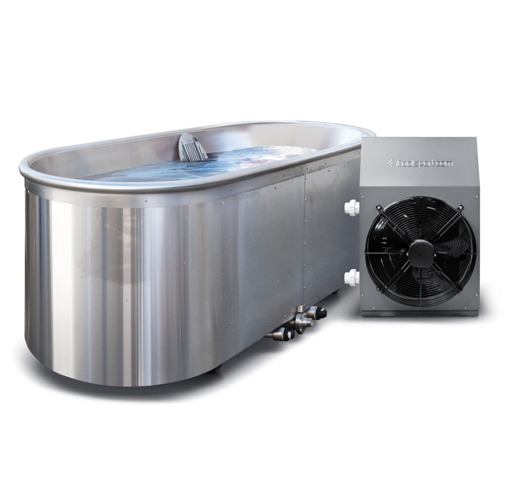 iSteel Stainless Steel Cold Plunge with Remote Turbo Mini Chiller Hong Kong – iCoolSport | Kung Sheung