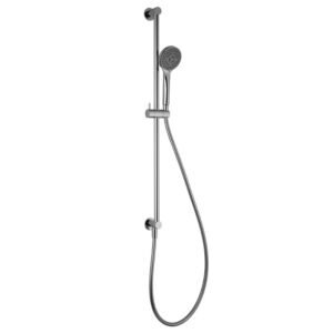 Brass sliding rail with water connection