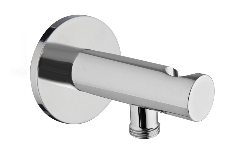 Supporto doccia in ottone con presa acqua 1/2”