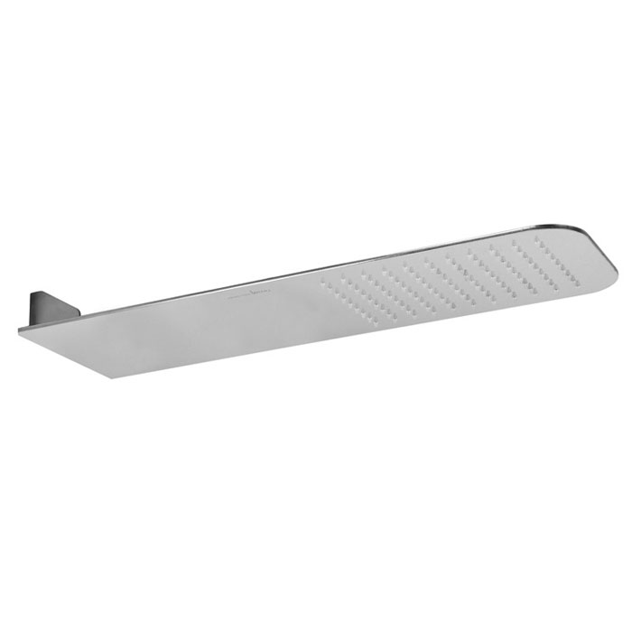 Wall mounted stainless steel showerhead