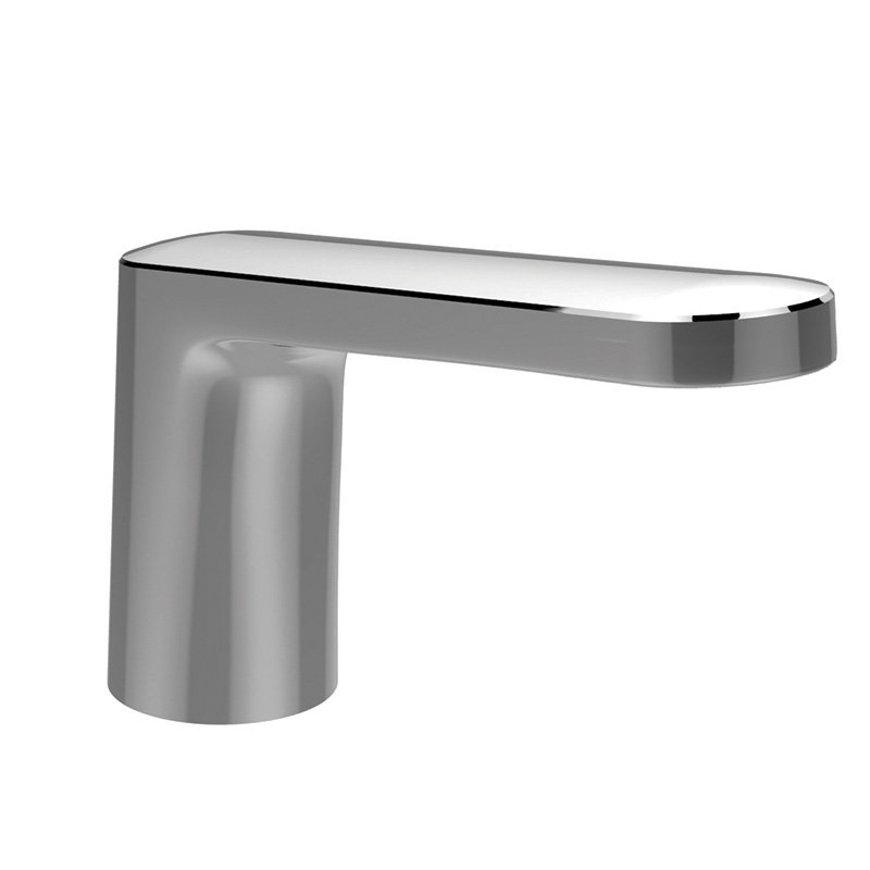 Deck mounted bath spout