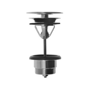 Brass pop-up waste 1”1/4 - always open