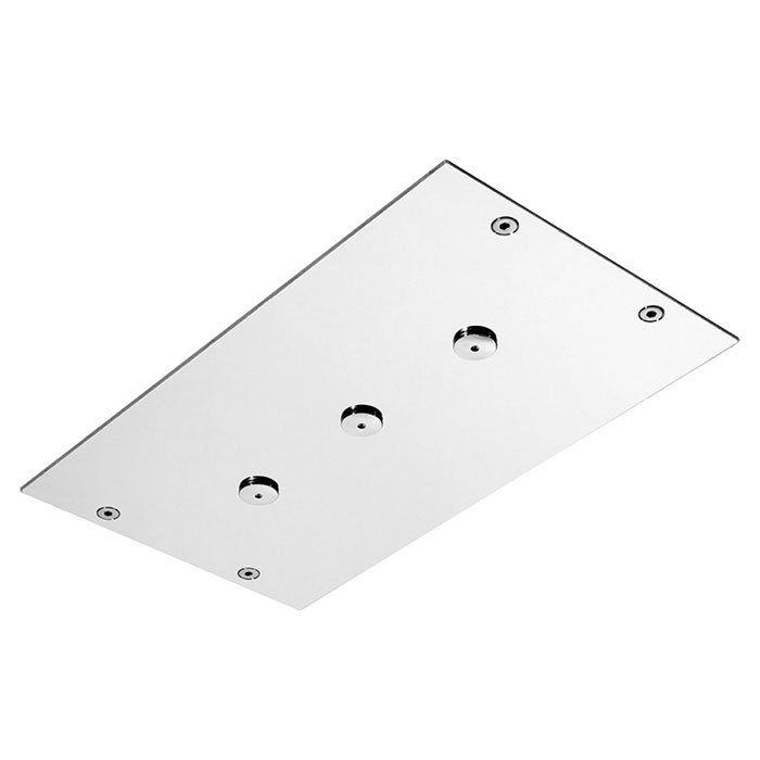 Ceiling mounted stainless steel showerhead Modular