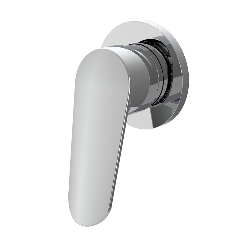 Single lever bath and shower mixer for concealed installation