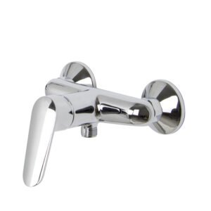 Exposed shower mixer without shower set