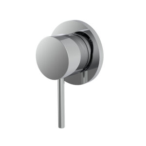 Single lever bath and shower mixer for concealed installation