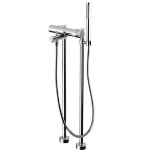 Floor mounted bath mixer