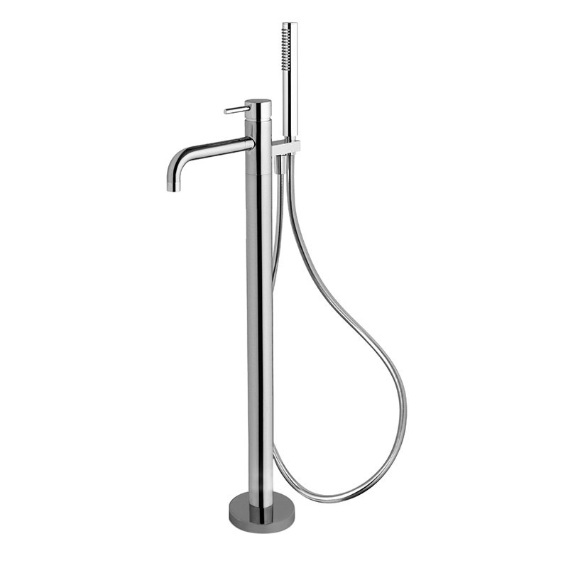 Floor mounted bath mixer
