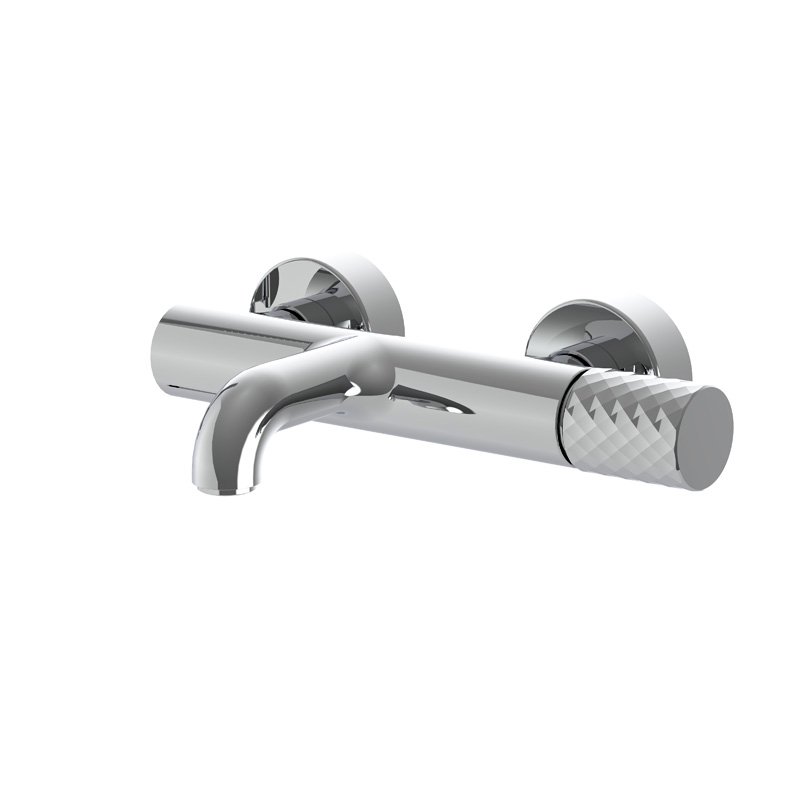 Exposed bath mixer without shower set