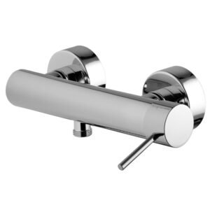 Exposed shower mixer without shower set