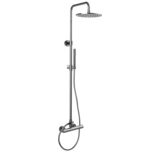 Shower column with showerhead and shower set