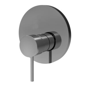 Single lever bath and shower mixer for concealed installation