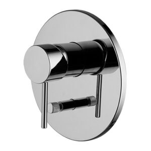 Single lever bath and shower mixer for_x000D_
concealed installation with 2 outlets diverter