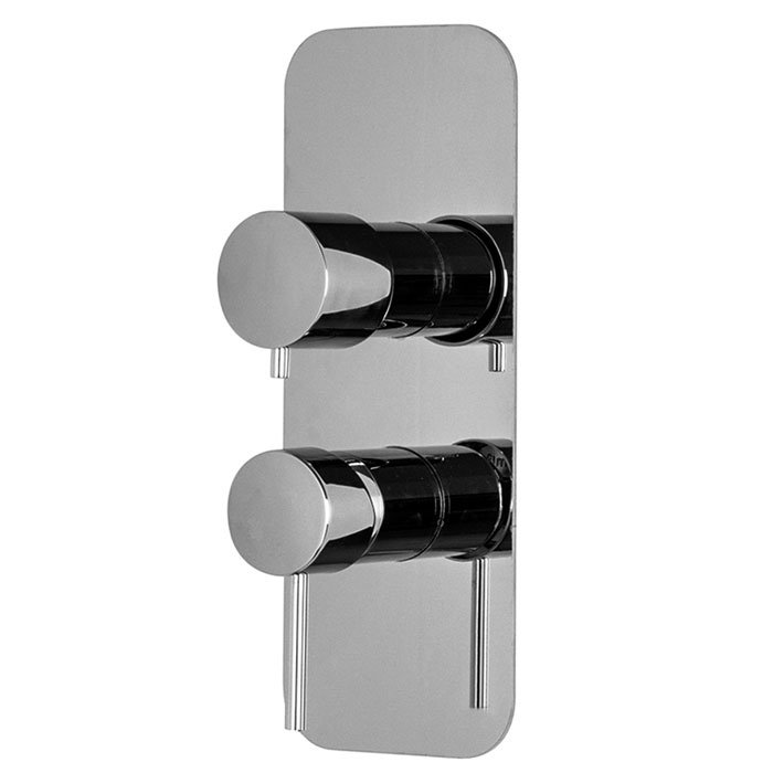 Built-in mixer with 2/3 outlets diverter