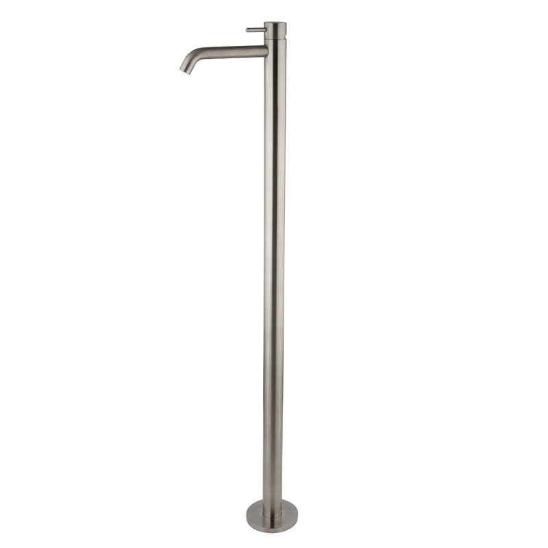 Floor mounted basin mixer