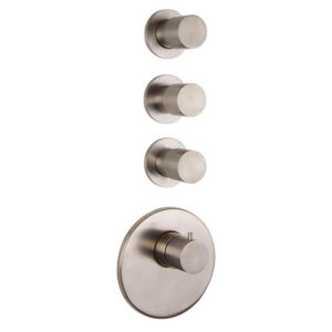 Thermostatic built-in shower mixer