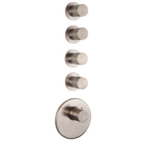 Thermostatic built-in shower mixer