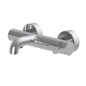 Exposed bath mixer without shower set