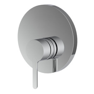 Single lever bath and shower mixer for concealed installation