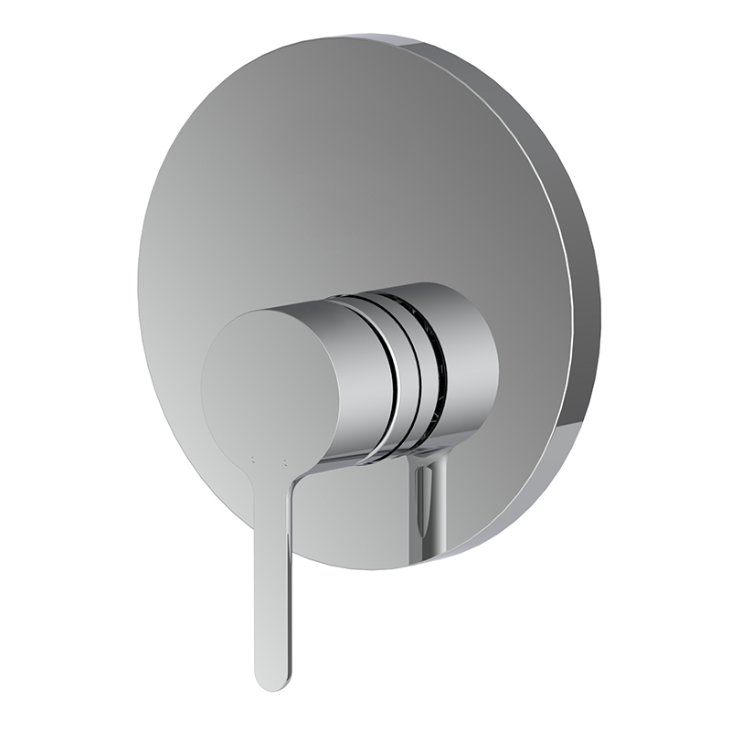 Single lever bath and shower mixer for concealed installation