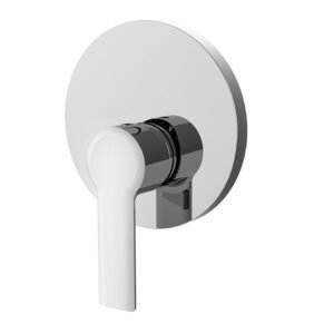 Exposed shower mixer without shower set