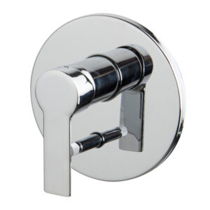 Single lever bath and shower mixer for concealed installation