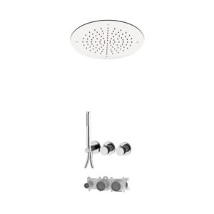 2 outlets thermostatic shower set