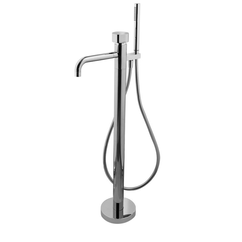 Floor mounted bath mixer