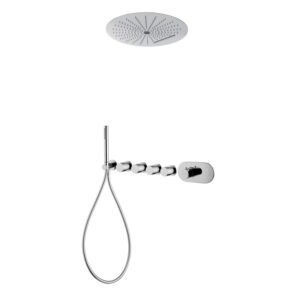 2 outlets thermostatic shower set
