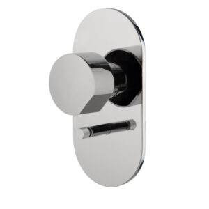 Single lever bath and shower mixer for

concealed installation with 2 outlets diverter