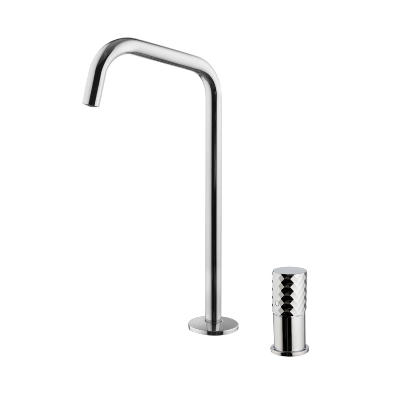 Two-holes Wash basin mixer with swivel spout