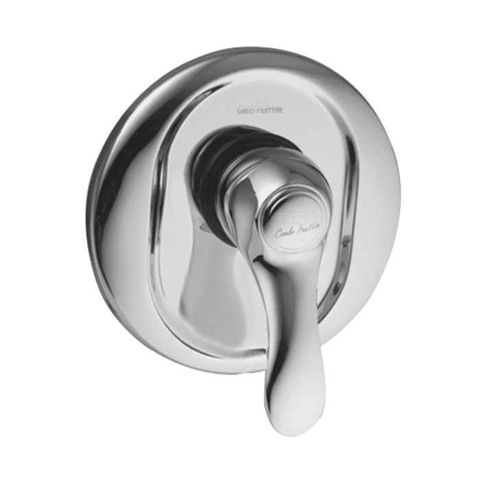 Single lever bath and shower mixer for concealed installation