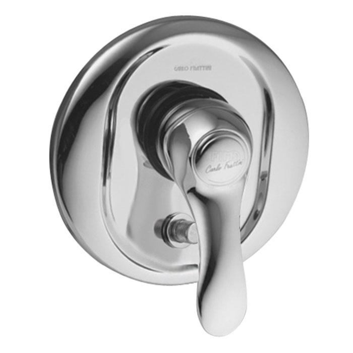 Single lever bath and shower mixer for_x000D_
concealed installation with 2 outlets diverter