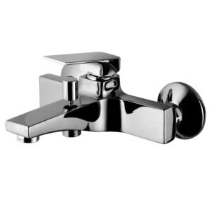 Exposed bath mixer without shower set