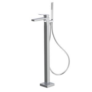 Floor mounted bath mixer