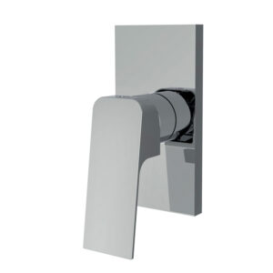 Single lever bath and shower mixer for concealed installation