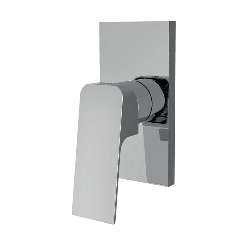Single lever bath and shower mixer for concealed installation