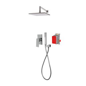 2 outlets shower set