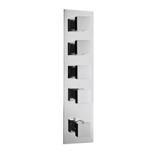 Thermostatic built-in shower mixer