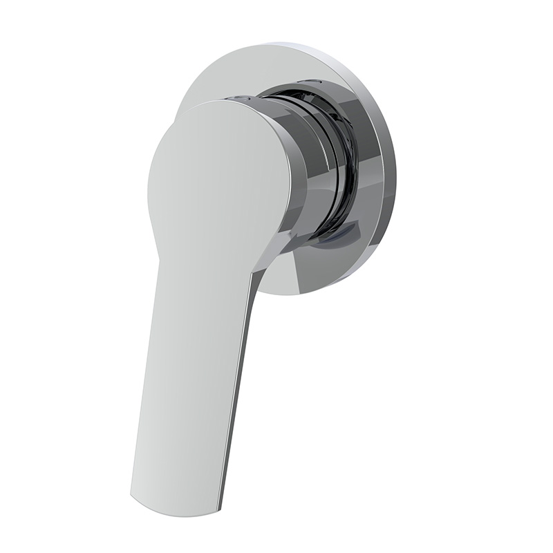Single lever bath and shower mixer for concealed installation