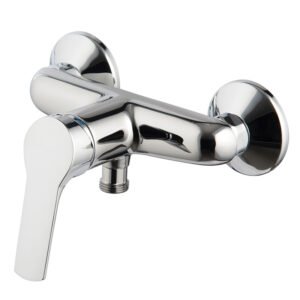 Exposed shower mixer without shower set