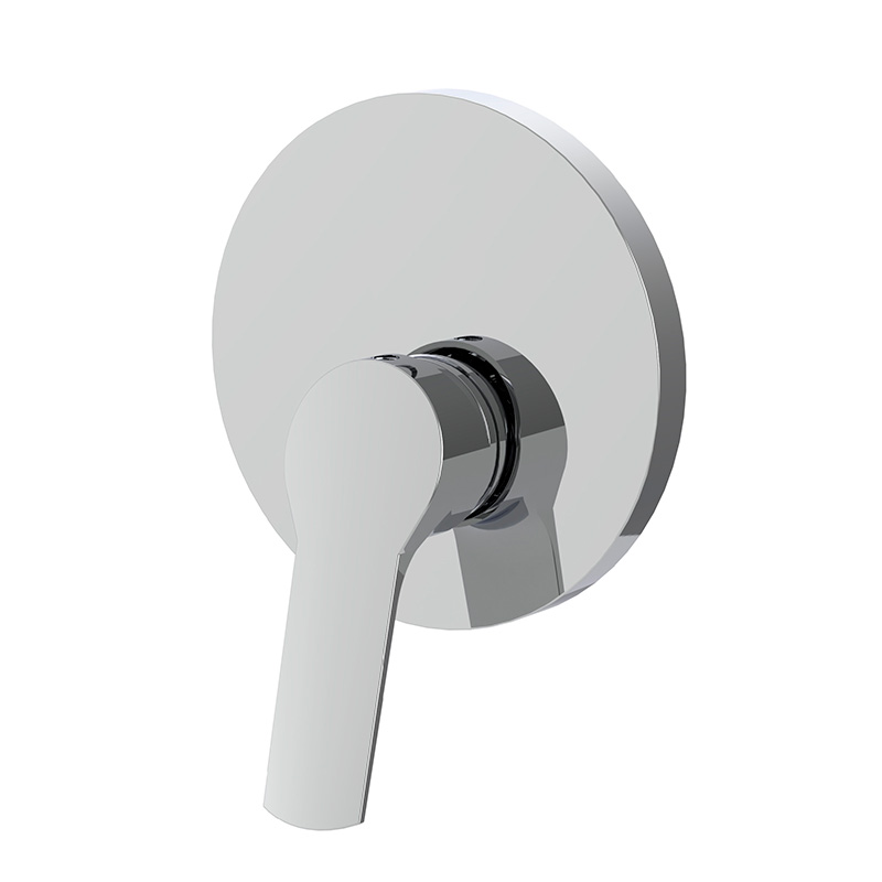 Single lever bath and shower mixer for concealed installation