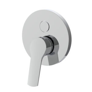Single lever bath and shower mixer for
concealed installation with 2 outlets diverter