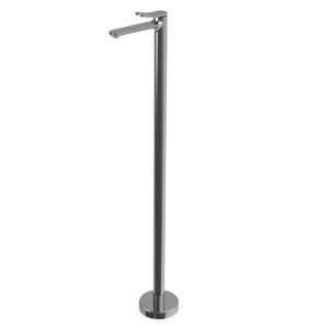 Floor mounted basin mixer