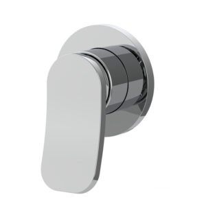 Single lever bath and shower mixer for concealed installation