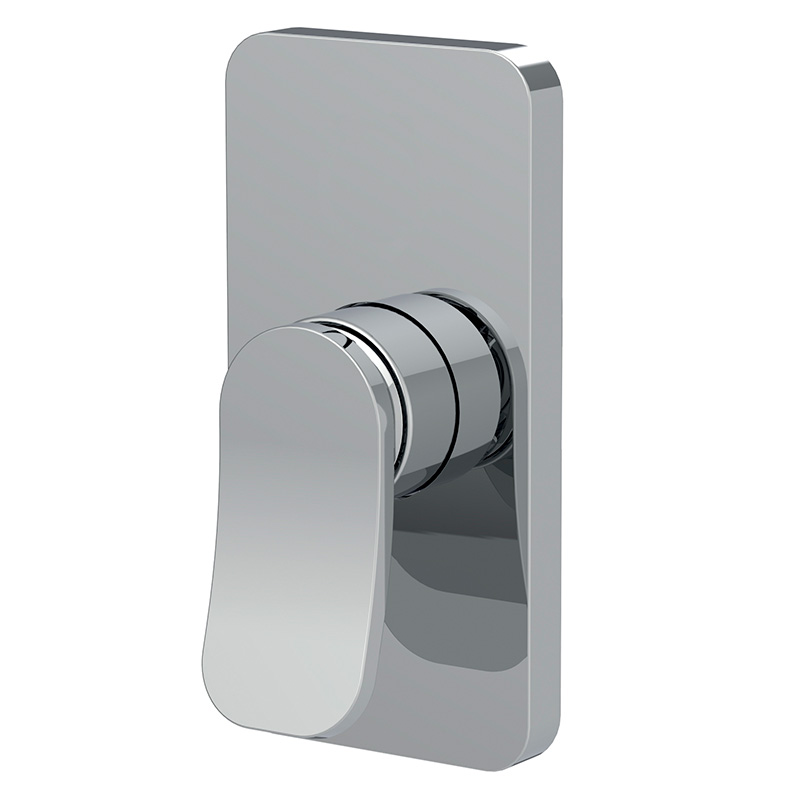 Single lever bath and shower mixer for concealed installation