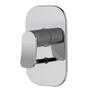 Single lever bath and shower mixer for_x000D_
concealed installation with 2 outlets diverter