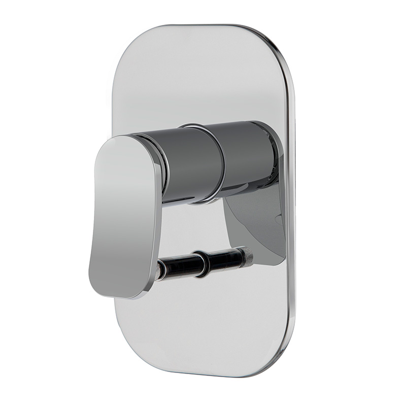 Single lever bath and shower mixer for_x000D_
concealed installation with 2 outlets diverter